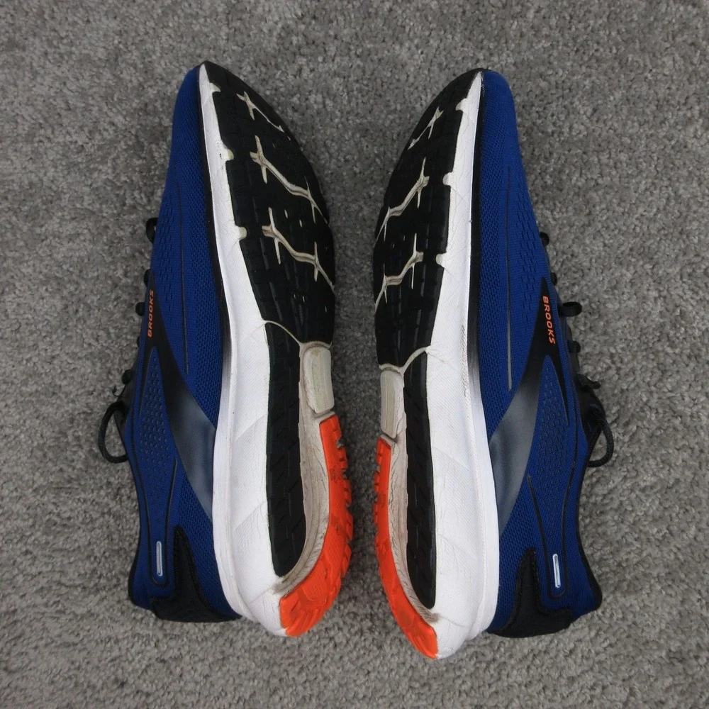 Brooks Sneakers Mens Size 12 US Blue Orange Trace 2 Running Shoes Trainers